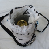 Open bottle holder, top view
